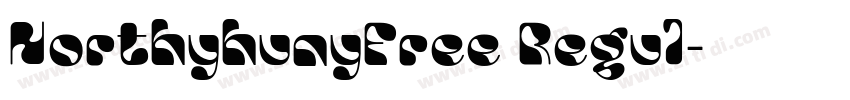 NorthyhunyFree Regul字体转换